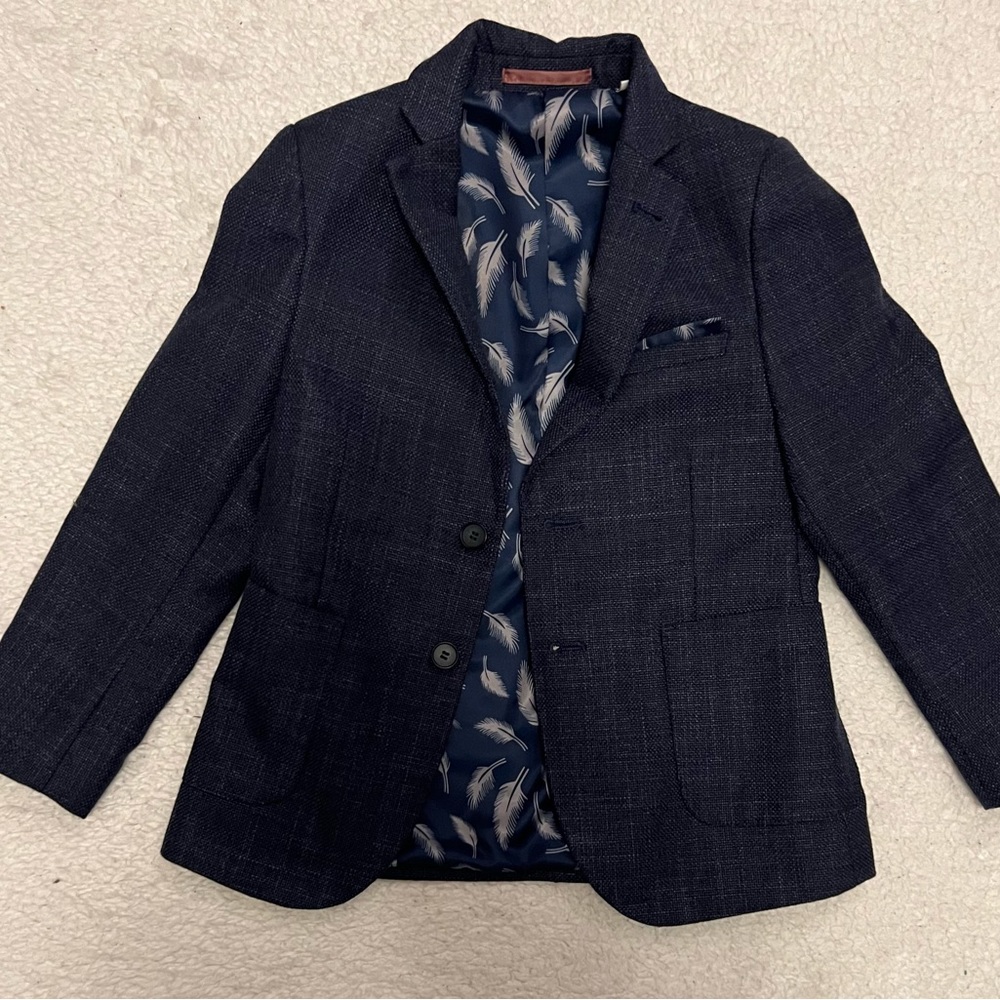 Boy Blazer in Dark Navy Size 5-6